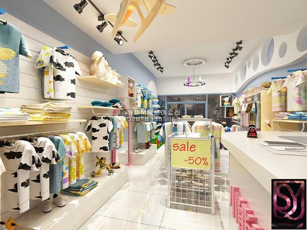 成都40平童裝店鋪如何裝修設(shè)計(jì)？