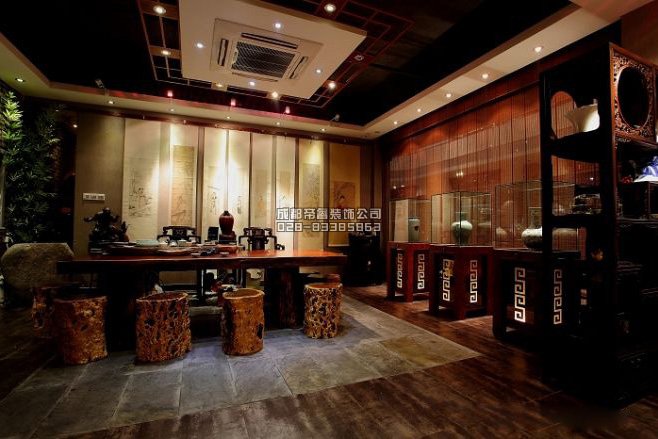 成都中式古玩店鋪裝修都有哪些設(shè)計細(xì)節(jié)？